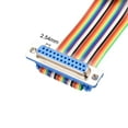 thumbnail image 3 of Uxcell DB25 Male to DB25 Female IDC Rainbow Wire Flat Ribbon Cable Connector Ribbon Multicolor 1pcs, 3 of 5