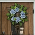 thumbnail image 3 of Flora Bunda 18 in H x 18 in W x 4.5 in D Hydrangea Wreath, 3 of 6