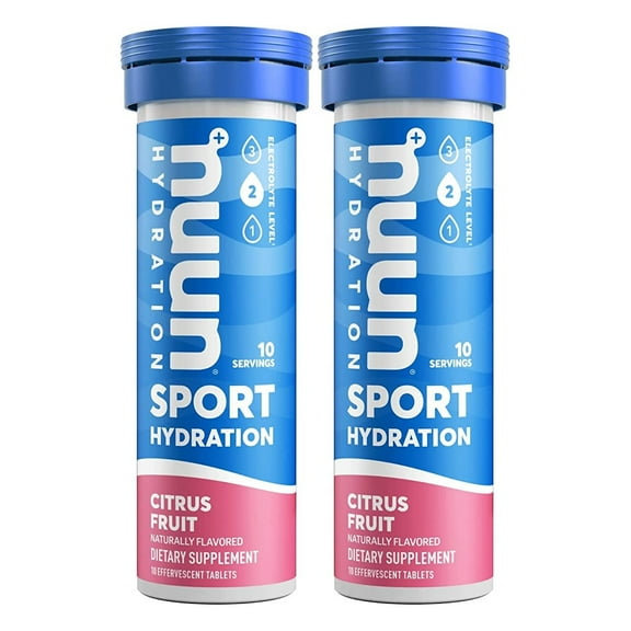 Nuun Sport Hydration & Electrolyte Replacement Tablets - Citrus Fruit Size: 2-Pack