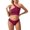 Red, variant on Sngxgn Women's Plus Size Yoga 2 Piece Seamless Workout Outfits Running Crop Top Gym High Waist Fitness Shorts Set Sport Bra Tank Yoga Outfits(Coffee,XL)