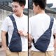 thumbnail image 3 of Bolso de pecho para hombre, bandolera, bandolera, mochila de un solo hombro, bolso de viaje impermea Abanopi Bolsa de pecho, 3 of 7