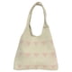 thumbnail image 1 of Bolso Playa Malla Hobo Punto Gran Capacidad Con Patrón Corazón Ganchillo para Mujer, 1 of 9