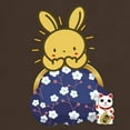 thumbnail image 3 of CafePress - Japanese Style Rabbit With Purse T Shirt - Men's Classic Graphic Cotton T-Shirt, 3 of 4