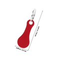 thumbnail image 2 of OULII 4 Pcs Porte-Clés en Acier Inoxydable pour Chariot de Courses Portable, 2 of 8