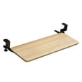 thumbnail image 1 of MERIGLARE Keyboard Extension Tray Under Desk adjustable Slide Out Platform Computer Drawer Wood Color, 1 of 9