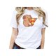 thumbnail image 2 of Playera Blusa De Capibara Comiendo Pizza Ropa Divertida Para Mujer Capibara Color Blanco Talla Chica Marca Emil SaEs, 2 of 4