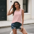 thumbnail image 4 of SUNBS Loose Fit Tank Tops for Women Casual Crewneck Sleeveless Shirts Summer Plus Size Blouses 2025, 4 of 6