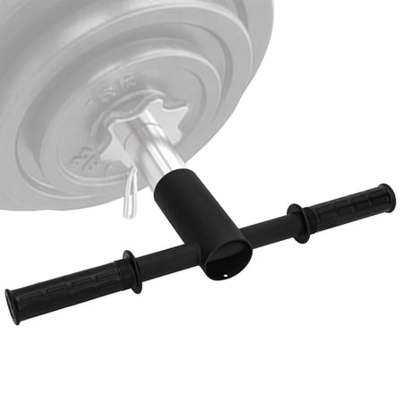 VANROUG T Bar Row Barbell Handle, T Bar Row Barbell Attachment with Rubber Grip for Olympic Barbell Bar, Fits 2inch Strength Training Bars