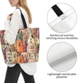 thumbnail image 3 of Disketp Funny Dogs Family Bolsa Tote Estampada para Mujer, Bolso de Hombro y de Mano para Compras y Viajes, 3 of 8