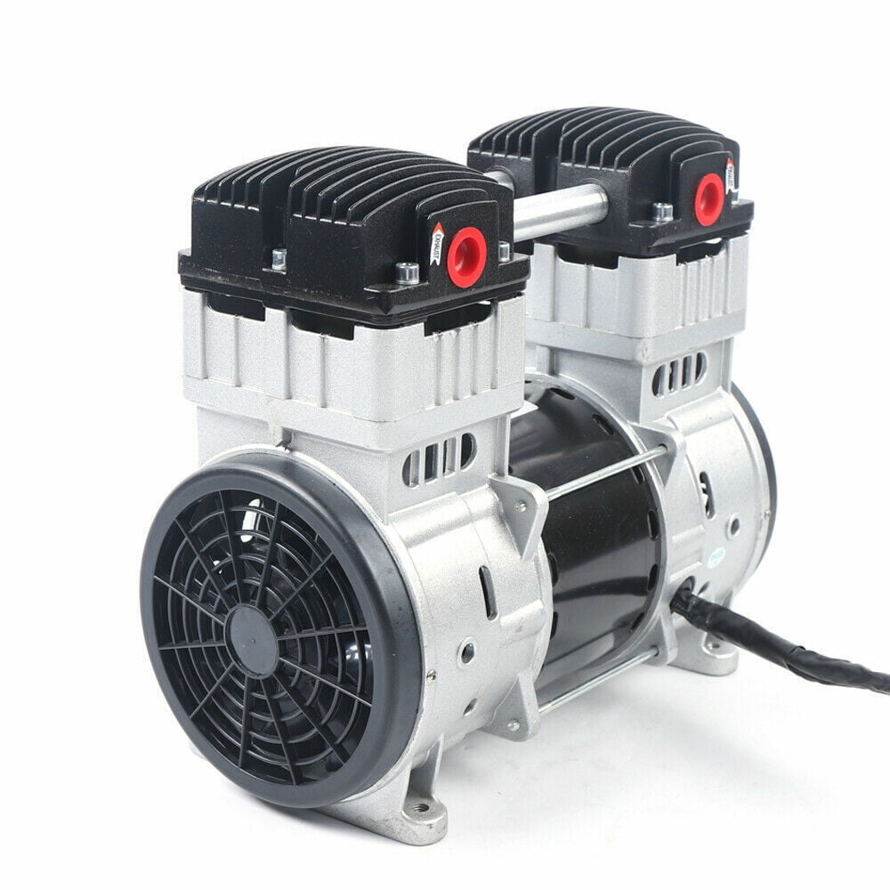 DENEST 7CFM Silent Air Pump Compressor Head Small Air Mute Oilless Vacuum Pump 1100W