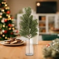 thumbnail image 3 of navideñas, de hojas, , , vegetación artificial para vacaciones, jardín, oficina, decoración de invierno Verde Gloria Ramas de los árboles, 3 of 9