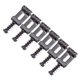 thumbnail image 4 of 6 piezas de selletas para guitarra eléctrica, compatibles con puente Olo de bloqueo Negro, 4 of 5