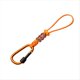 thumbnail image 1 of Cordón con Mosquetón, Gancho de Copa, Accesorio de Escalada, Mochila, de Paracord para Exteriores, Color Naranja., 1 of 5