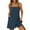 Navy, variant on Yubnlvae 2025 Trendy Women's Tennis Dress - Loose Athletic Romper with Shorts White S