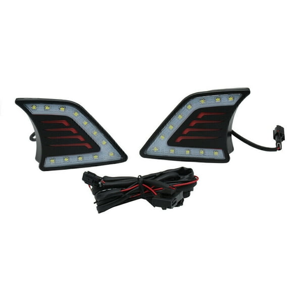LED Daytime Running Lights DRL Lamp Indicator Fit for Toyota Hilux Vigo 2011-2014 12