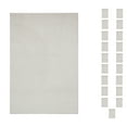 thumbnail image 1 of Furnish My Place Modern Plush Solid Off White Color Rug - Pets and Kids Friendly Rug, Indoor/Outdoor Mat, Area Rugs Great for Kids, Pets, Living Room, Made in USA, 2' x 3' Rectangle - Set of 20, 1 of 12