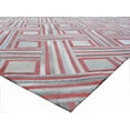 thumbnail image 2 of Exquisite Rugs Natural Hide Red/Multi Leather Hide Hand-Tufted Area Rug, 2 of 5