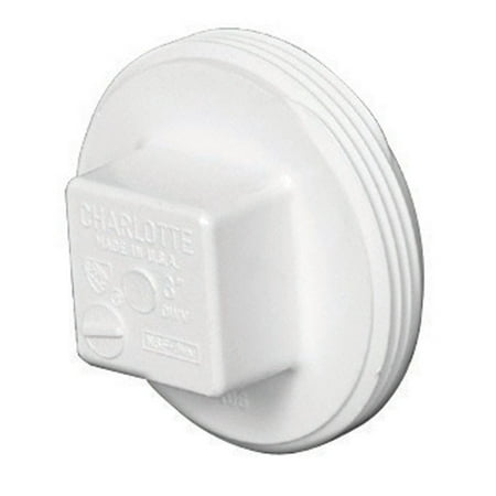 - Charlotte Pipe Cleanout Plug Pvc Dwv 4