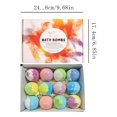 thumbnail image 3 of Teissuly 100g Dried Flower Bath Ball Set 12 Exfoliating Bath Ball Sea Bath Ball Teissuly WER202401272307, 3 of 8