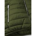 thumbnail image 4 of Ma Croix Mens Lightweight Puffer Vest Alternative Down Quilted Hiking Parka with Hood, 4 of 8