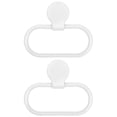 thumbnail image 1 of 2pcs Towel Ring Hand Towel Holder Counter Towel Holder Towel Shelf For Bathroom, 1 of 9