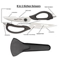 thumbnail image 4 of Ergo Chef Come Apart Heavy Duty Stainless Steel Kitchen Shears with Magnet Holder, 4 of 5