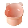 thumbnail image 2 of Raised Cat Bowl Neck Protector Practical Stable Cute Elevated Water Bowl Cats Raised Feeder Cat Feeding Bowls Elevated Tilted for Dogs Puppy Pink, 2 of 10