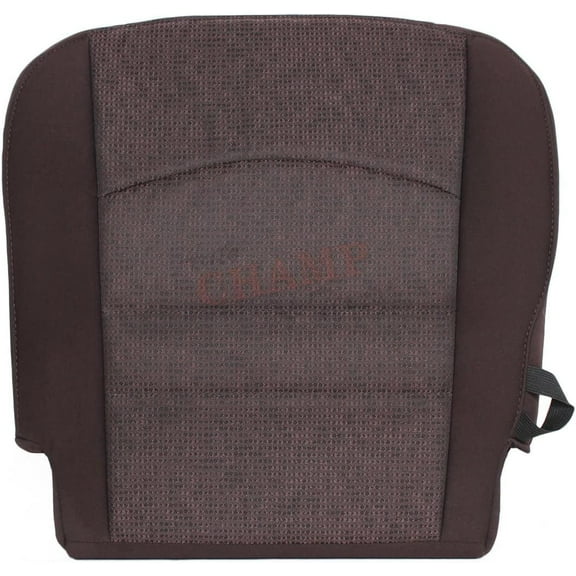Auto Champ Of Texas: Compatible with - 2013-2018 Dodge Ram 1500 2500 3500 -Driver Side Bottom Cloth Seat Cover Brown