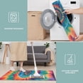 thumbnail image 6 of Colorful Rainbow Tie Dye Spiral Pattern Kitchen Rugs Sets Of 3,Kitchen Runner Rugs Non Skid Washable,Decorative Kitchen Floor Mats for Kitchen,Sink,Laundry,17"x30"+ 17"x47" + 17"x59", 6 of 6