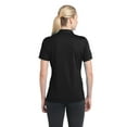 thumbnail image 2 of Sport-Tek Ladies PosiCharge Micro Mesh Polo-L (Black), 2 of 2