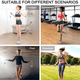 thumbnail image 5 of Cuerda de saltar de fitness inalámbrica con rodamientos de bolas sin enredos con asas de espuma viscoelástica para adultos y niños Adepaton Ligas y bandas, 5 of 5