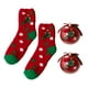 thumbnail image 1 of Xihbxyly Calcetines Navideños de Polar, Suave Tejido Coral, Cálidos y Cómodos, Regalo Perfecto para El Invierno, Juego de 2 Pares, Protección para Los Pies, Ideales para El Frío, Talla Única., 1 of 2