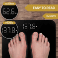 thumbnail image 7 of INEVIFIT Bathroom Scale, Highly Accurate Digital Bathroom Body Scale, Measures Weight up to 400 lbs. Includes a 5-Year Warranty - Black, 7 of 7