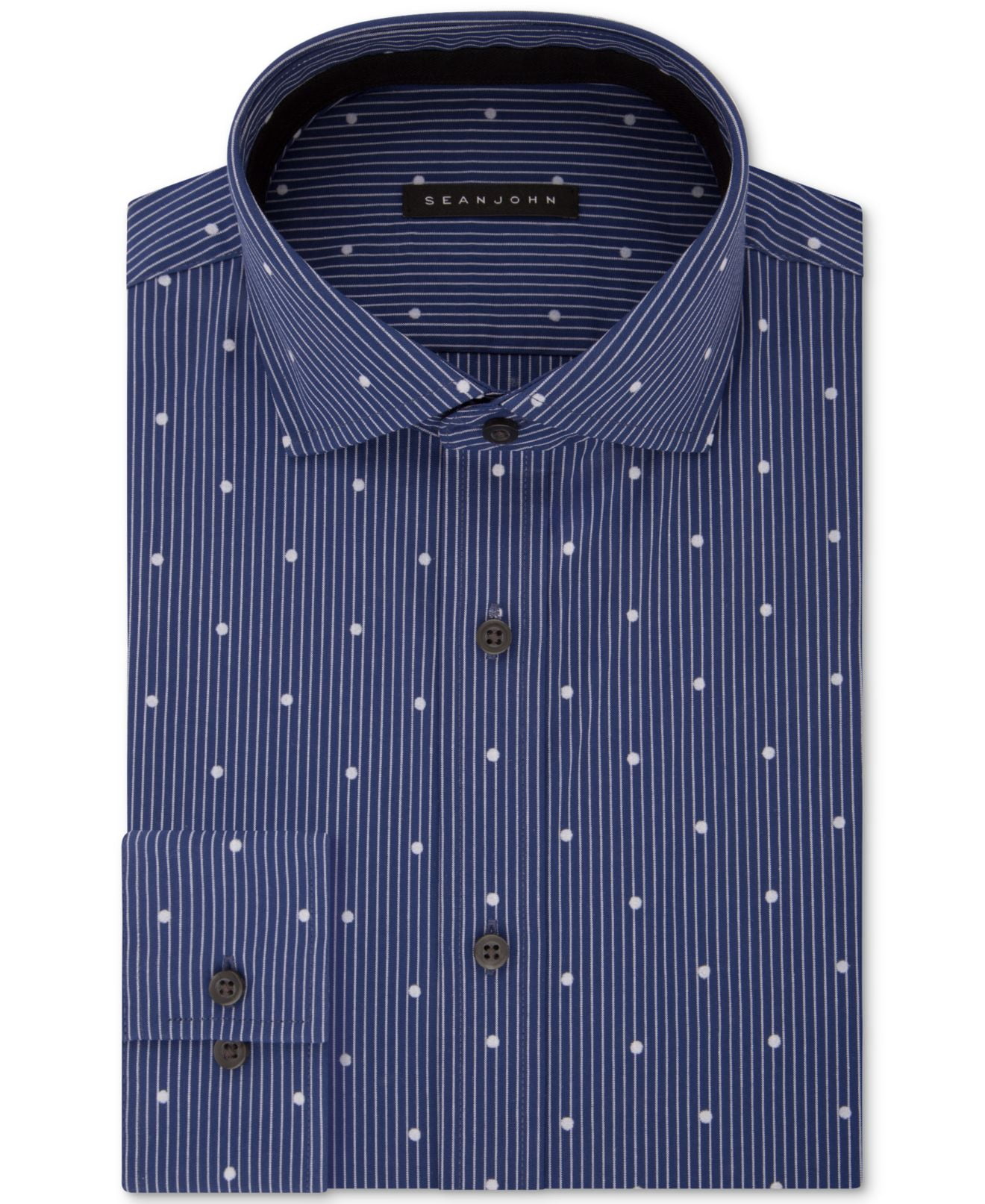 Sean John Mens Dress Shirt Tailored Fit 