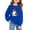 bleu, variante sur Chandail à Manches Longues à Col Rond Imprimé 2D d'Halloween Décontracté et Tendance pour Enfants Bleu