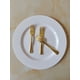 thumbnail image 3 of Juego de cubiertos de tenedor de plástico de 25 piezas, juego de vajilla desechable minimalista, 3 of 4