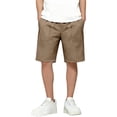 thumbnail image 4 of Summer Breathable Ice‑Silk Children Knee‑Length Casual Shorts, Stretchy Elastic Waist Side Pocket Solid‑Color Outdoor Sports Shorts for Boys and Girls 4‑16Y, 4 of 9