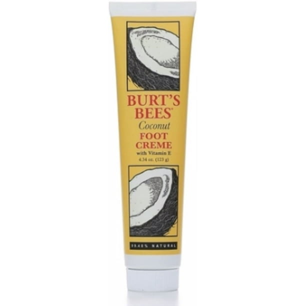 Burt's Bees Coconut Foot Creme 4.34 oz (Pack of 6)