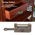 thumbnail image 1 of Candado Vintage Estilo Retro Antiguo Llave de Bloqueo Chino ANGGREK Color Bronce Tamaño Pequeño, 1 of 8