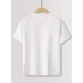 thumbnail image 2 of [Best Mom T-Shirt] Casual Cotton Crew Neck T-Shirt - Short Sleeve, Regular Fit, Knit Fabric, with 'Best Mom' Print - for Teens and Adults 13+, Summer Pullover Tee, Relaxed Outing Apparel, Nonstretch, 2 of 6