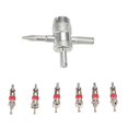 thumbnail image 2 of 4 in 1 Tyre Valves Core Removal Tool Set Tyre Valves Repair Tool Tyre Valves Core Remover for Bike Car Truck, 2 of 3