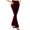*Wine, variant on VBVC Women's Dressy Flare Pants,Butt Lift Trousers for Women,Ladies Stretchy Pull On Sweatpants with Pockets,Orange,XS-2XL