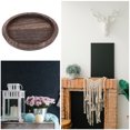 thumbnail image 2 of EeaseCA 1Pc Home Round Candle Tray Wooden Simple Candle Holder Table Decor Light Brown, 2 of 8