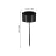 thumbnail image 2 of FELTECHELECTR 20Ud Base De Metal Para Velas Con Punta Ideal Para De Fiesta Y, 2 of 8