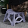 thumbnail image 5 of Xuniizn Collapsible stool, Folding Step Stool for Adults Holds Up to 300 lbs, Non-Slip Folding Stools with Portable Handle, Compact Plastic Foldable Step Stool for Bathroom, Bedroom, Kitchen, Purple, 5 of 7