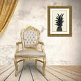 thumbnail image 3 of Uppsala Studio 11x14 Gold Ornate Wood Framed with Double Matting Museum Art Print Titled - Black Pineapple, 3 of 4
