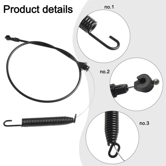 Goodhd 45" Deck Clutch Cable For Craftsman Lt1000 Lt2000 Dlt3000 175067 169676 21547184