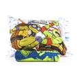 thumbnail image 3 of Teenage Mutant Ninja Turtles Wall to Wall 4 Piece Twin Size Kids Quilt Set, 3 of 5