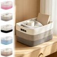 thumbnail image 7 of Woven Cotton Linen Storage Basket, Large Decorative Storage Bin, Multi-Purpose Fabric Basket for Laundry, Toys and Books, Handmade Organizer for Home and Nursery, 7 of 7
