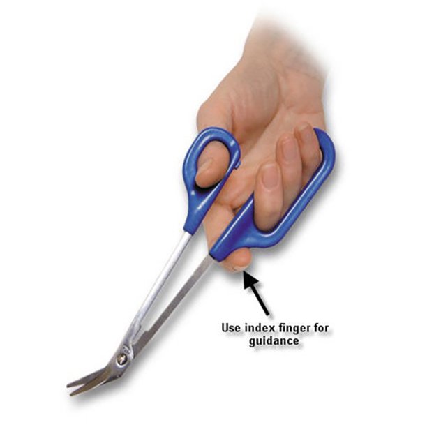 Toe Nail Toenail Scissor Long Reach Easy Grip Pedicure Trim Clipper for Disabled